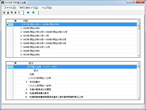 DVD版全集の初期画面