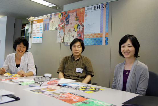 冨田さん 川村さん 牧口さん