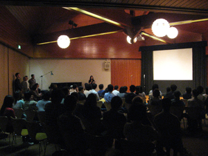 MoMAK Films @ Goethe(ドイツ文化センター京都、2009年) 会場風景