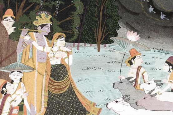 知られざるインド細密画の世界- 大正期の木版複製インド細密画から -