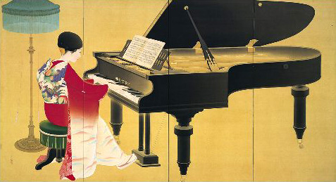 中村大三郎《ピアノ》