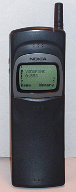 映画「マトリックス」で用いられた携帯電話Nokia 8110 (c) 2006 L. Collard