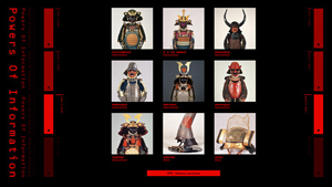 収蔵品を12のカテゴリに分け、1つのカテゴリは9のテーマで構成される。各テーマは9つの作品から構成されている