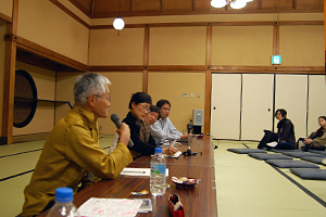 トークイベント「京都の美術・百物語」風景その2