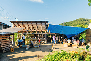 馬木キャンプ:ワークショップ風景