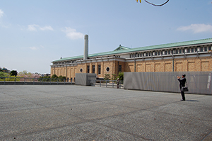 収蔵庫屋上