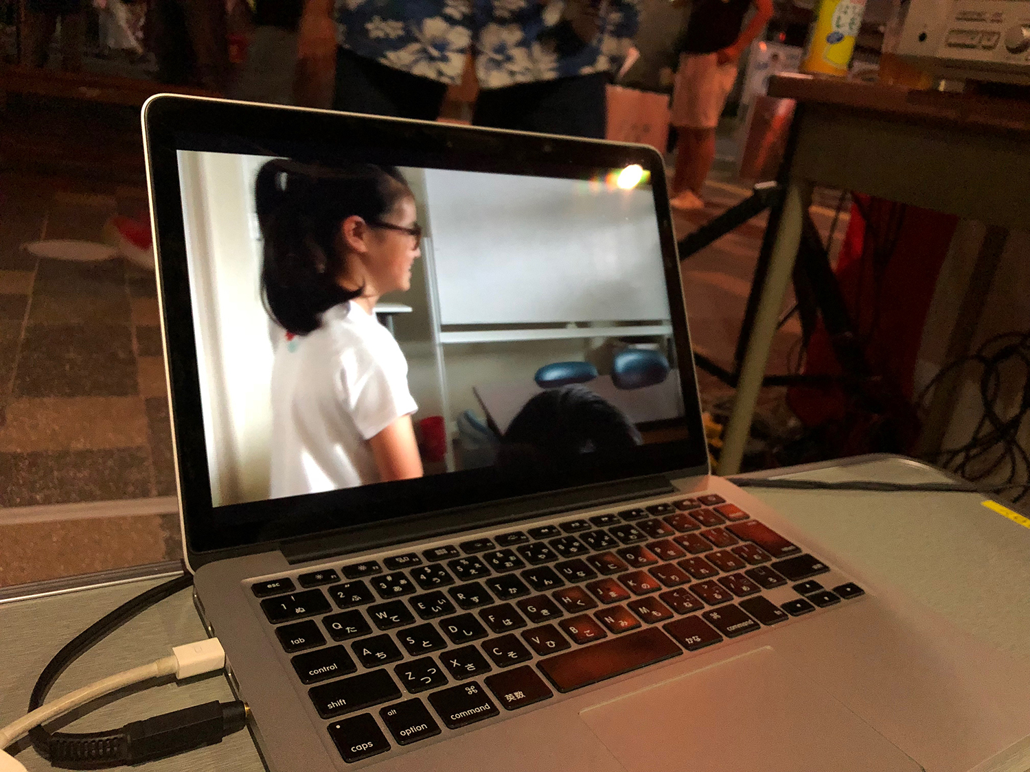 PCによるオペレーション(こども映画の一部)