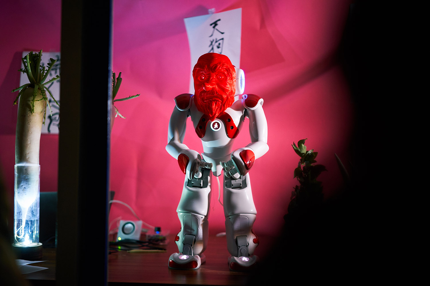天狗ロボット