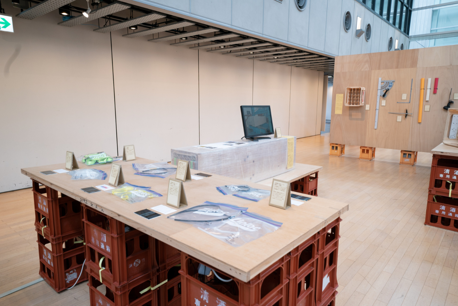 展示風景(強度計算に関する展示)写真