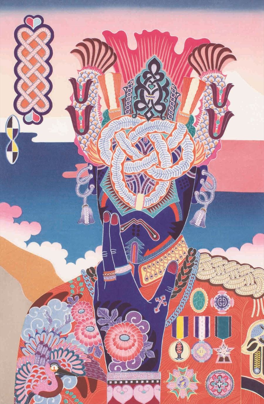 「鉄牛」木版画アート作品 小品展、終了しました。板目、木口など木版画技法の説明も。 – MIHO TOMITA